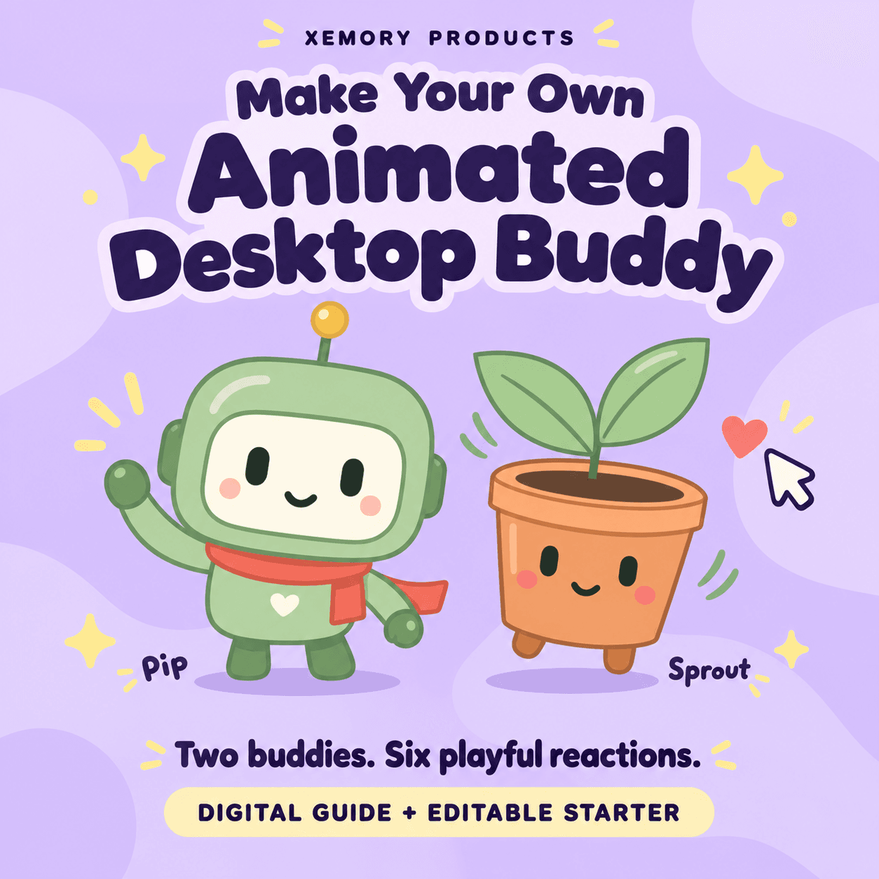 Animated Desktop Buddy — product preview